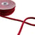 Bobine 10m cordon velours rouge bordeaux 8mm