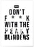 Affiche 'Don't f**k with...' | A3 : 29,7x42cm
