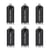 Lot de 6 sprays de peinture Hardcore MTN - Noir mat