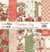 Pochette de 12 feuilles recto verso Christmas Day Scrapboys