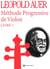 Partition musicale Volonte - Méthode Progressive de Violon - Livre 1 - Leopold Auer