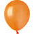50 Ballons Orange Nacré Ø13cm