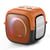 Mini Enceinte Bluetooth IPX5 5W Autonomie 6h Basses Puissantes Portée 10m Orange YONIS
