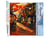 Peinture par Numéro Figured'Art - Rue du café en Automne - Kit de Loisir Créatif DIY Numéro d'Art Complet - 40x50cm sans châssis en bois