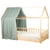 Ciel de Lit Cabane en gaze de coton SOLO