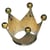 Couronne de roi en métal 2,5cm