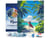 Diamond Painting Broderie Diamant Figured’Art 40x50cm toile tendue sur châssis en bois - diamants carrés - Paradis tropical du surf