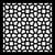 Artemio - Pochoir 15x15cm Carreau ciment 2