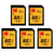 Kodak Lot de 5 Cartes Mémoire SDHC Ultra High Speed 32 Go – Classe 10 – Idéal pour Appareils Photo et Vidéo