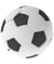 Football miniature, 2,3 cm pour le monde des lutins - Rico Design Blanc