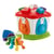 Cottage des animaux 2 en 1 - chicco - maison, boite a formes bebe