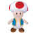 Grande peluche super mario : champignon toad 55 cm - nintendo - doudou licence - NICOTOY