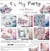 6 papiers scrapbooking 30 x30 cm Craft O' Clock IT’S MY PARTY