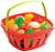 Ecoiffier - 966 - jeu d'imitation - panier garni - fruits et légumes