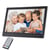 Cadre Photo Numérique 12 pouces LED Full HD 1080p Album Noir YONIS