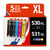 Pack 5 cartouches compatibles Canon PGI530/CLI531 - 123CONSOMMABLES