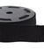 Elastique monte jupe coton 70mm noir au mètre