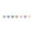 Washi Tape Candy Hearts, 15mm, rouleau 10m