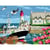 Princesse - Canevas antique Port breton Mimo Verdé 50x65 cm
