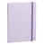 Carnet de notes - Pastel - Violet - Pages Lignées - 15x21 cm - Papier Clairefontaine blanc - Fabrication française -  Quo Vadis