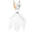 Doudou lapin  en gaze de coton, Safari