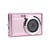 AGFAPHOTO Realishot DC5500 - Appareil Photo Numérique Compact, 24 MP, Ecran LCD 2,4", Zoom Digital 8x, Vidéo HD 720p, Mémoire Externe SD, Batterie Lithium - Rose