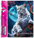 Diamond Painting Broderie Diamant LUMINLIFE 50x70cm, 5D, diamants ronds - Léopard