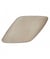 Carte de 2 boutons fantaisies rectangulaire Gris clair 34mm - Union Knopf Gris