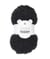 Fil à tricoter Creative Teddy 100 gr - Rico Design 07 Noir