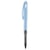 12 feutre plume PENTEL Tradio - Encre noire - Pointe moyenne