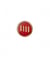 Bouton à rayures en métal 10mm à queue - Prym Rouge/or Rouge
