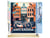 Peinture par Numéro Figured'Art - Affiche Vintage Amsterdam - Kit de Loisir Créatif DIY Numéro d'Art Complet - 40x50cm toile roulée + châssis en bois à monter