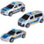 Voiture de Police en 3 variantes différentes