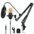 Microphone Studio Professionnel Kit Avec Bras Suspension Et Carte Son USB YONIS