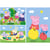 Puzzle peppa pig pique-nique en famille - joue au parc 3 x 48 pieces - clementoni peppa le cochon - 25263