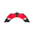 Voile Cerf-Volant Rouge Easy quad