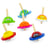 Lot de 6 toupies bébêtes - Ulysse