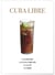 Affiche Cocktail Cuba Libre | A3 : 29,7x42cm