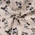 Tissu Toile de Coton aspect lin  sur fond Beige