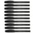 Lot 10 feutres Topliner 967 noir pointe 0,4mm - Schneider