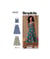 Patron Simplicity 9958 - Haut et jupe taille n°FR 36-44