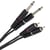 Câble Bretelle RCA Mâle - Jack Mâle Mono 3m Easy Plugger