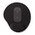 Nedis Tapis de Souris Surface Lisse et Antidérapante 215 mm Noir