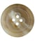 Carte de 1 bouton Manteau Chiné Beige 34mm - Union Knopf Ecru