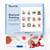 Figured’Art Mini Série Diamond Painting - Coffret Premium 12 toiles de 15x18cm Noël 3 - Broderie Diamant avec Strass Carrés - Kit Complet