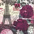 Lot de 4 serviettes en papier découpage collage 33 cm ART PARISIENNE