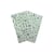 2 planches de stickers glitter lettres, chiffres et ponctuations emeraude