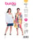 Patron Burda 5917 - Robe et blouse encolure rectangulaire du 34 au 54 (FR) taille n°FR 44-54