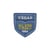Ecusson thermocollant Equipe Vegas Denim clair 4,5cm x 5,5cm