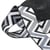 Bobine 14,5m sangle ethnique 38mm gris/blanc